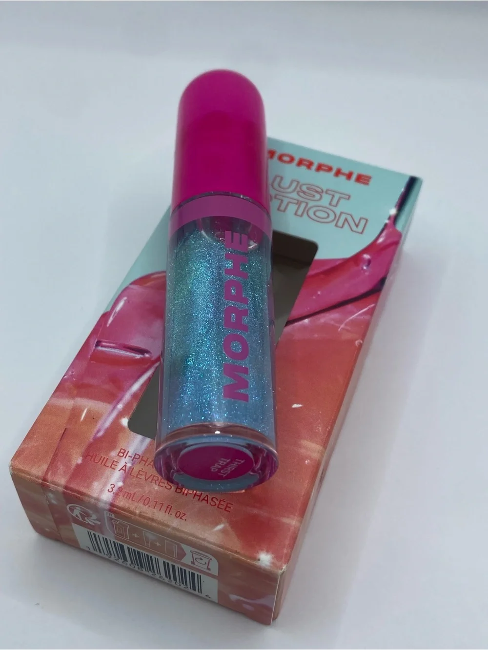 Morphe Lust Potion‎ Bi Phase Lip Oil Gloss THIRST TRAP 3.2mL / 0.11 fl oz NIB